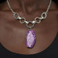 Mystical Mineral Purple Necklace