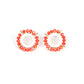 Nautical Notion - Orange Earrings