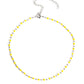 Neon Lights - Yellow Necklace