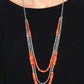 Newly Neverland - Orange Necklace