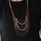 Nice CORD-ination - Brown Necklace