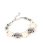 Oasis Orchard - White Bracelet