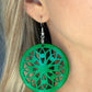 Ocean Canopy - Green Earring
