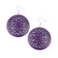 Ocean Canopy - Purple Earring