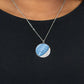 Oceanic Eclipse - Blue Necklace