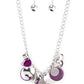 Oceanic Opera Purple Necklace