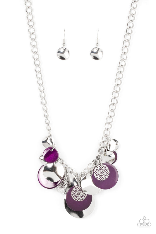 Oceanic Opera Purple Necklace