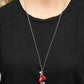 Off the FLOCK Red Necklace