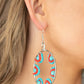 Off the Rim - Blue Earring