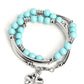 Off the WRAP - Blue Bracelet