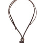 On the Lookout - Brown Necklace