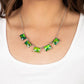 Opalescent Oblivion - Green Necklace