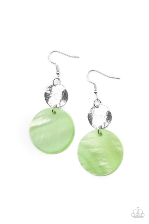 Opulently Oasis Green Earring