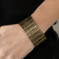 Ornate Orchards - Brass Bracelet