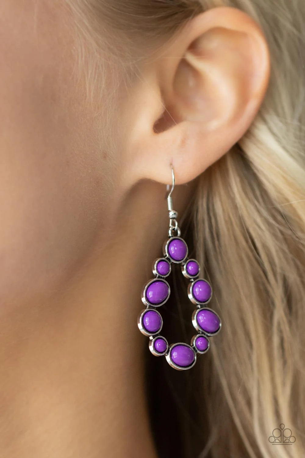 POP - ular Party - Purple Earring