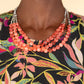 Pacific Picnic - Orange Necklace