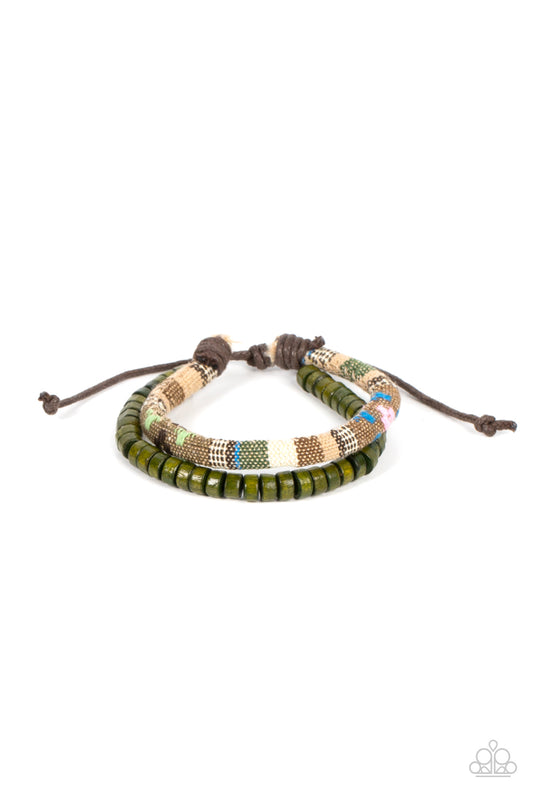 Pack your Poncho - Green Bracelet