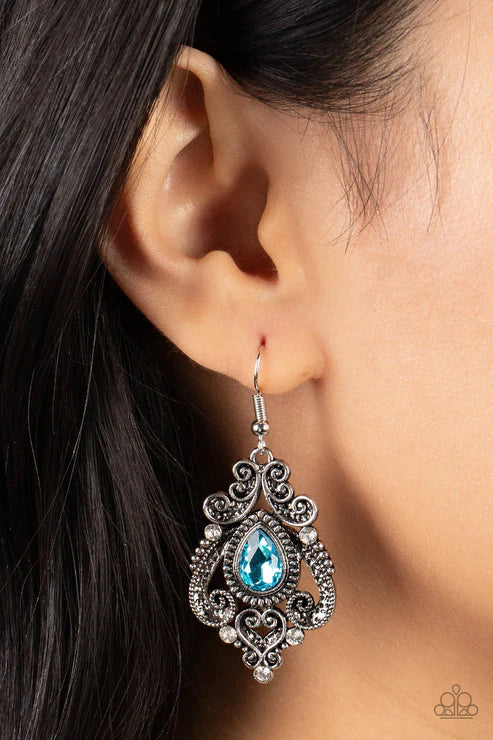 Palace Perfection - Blue Earring