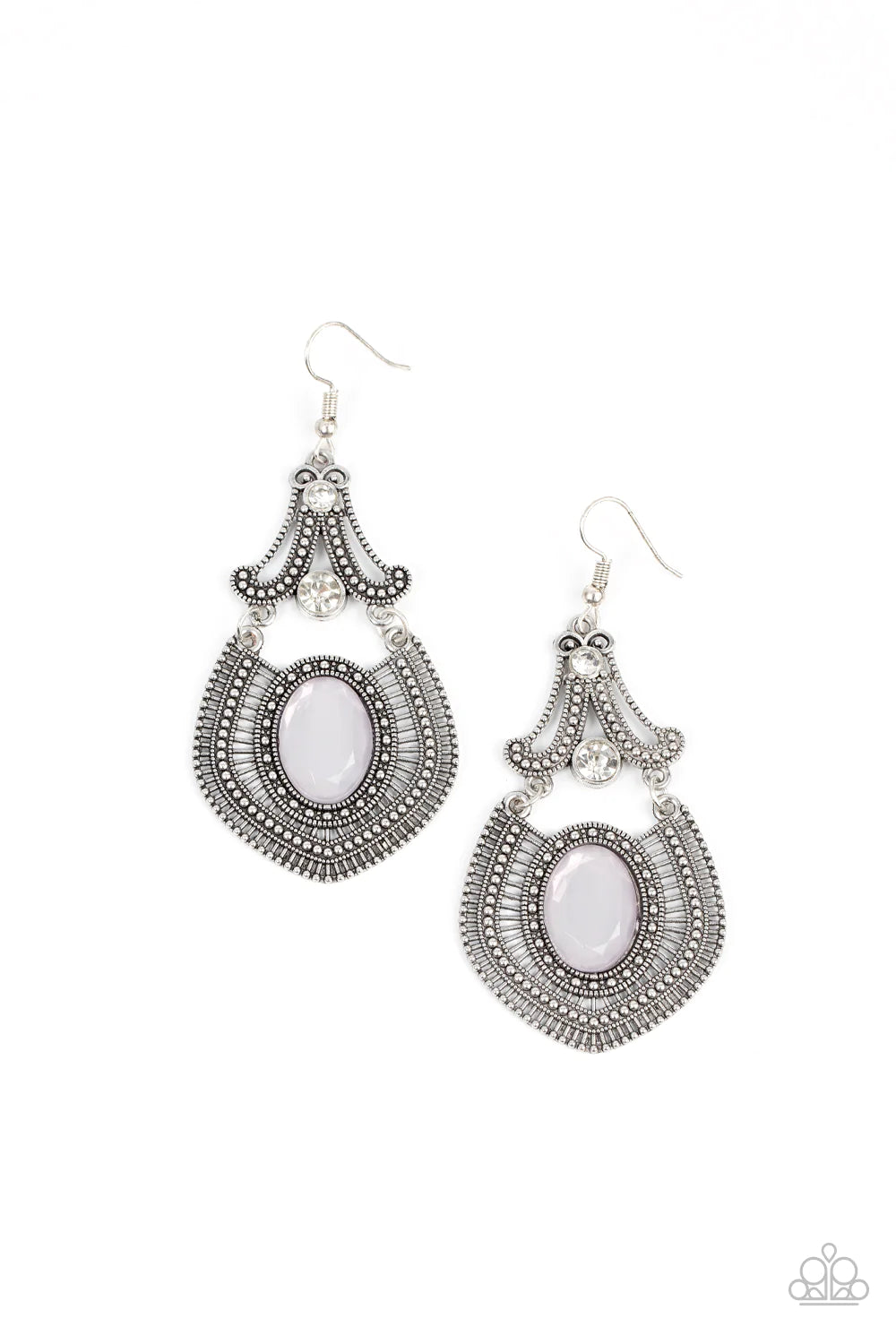 Panama Palace - Silver Earring