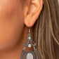 Panama Palace - Silver Earring