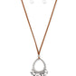 Paradise Pageantry - White Necklace