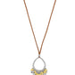 Paradise Pageantry Yellow Necklace