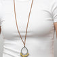 Paradise Pageantry Yellow Necklace