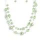 Parisian Pearls - Green Necklace