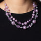 Parisian Pearls - Purple Necklace