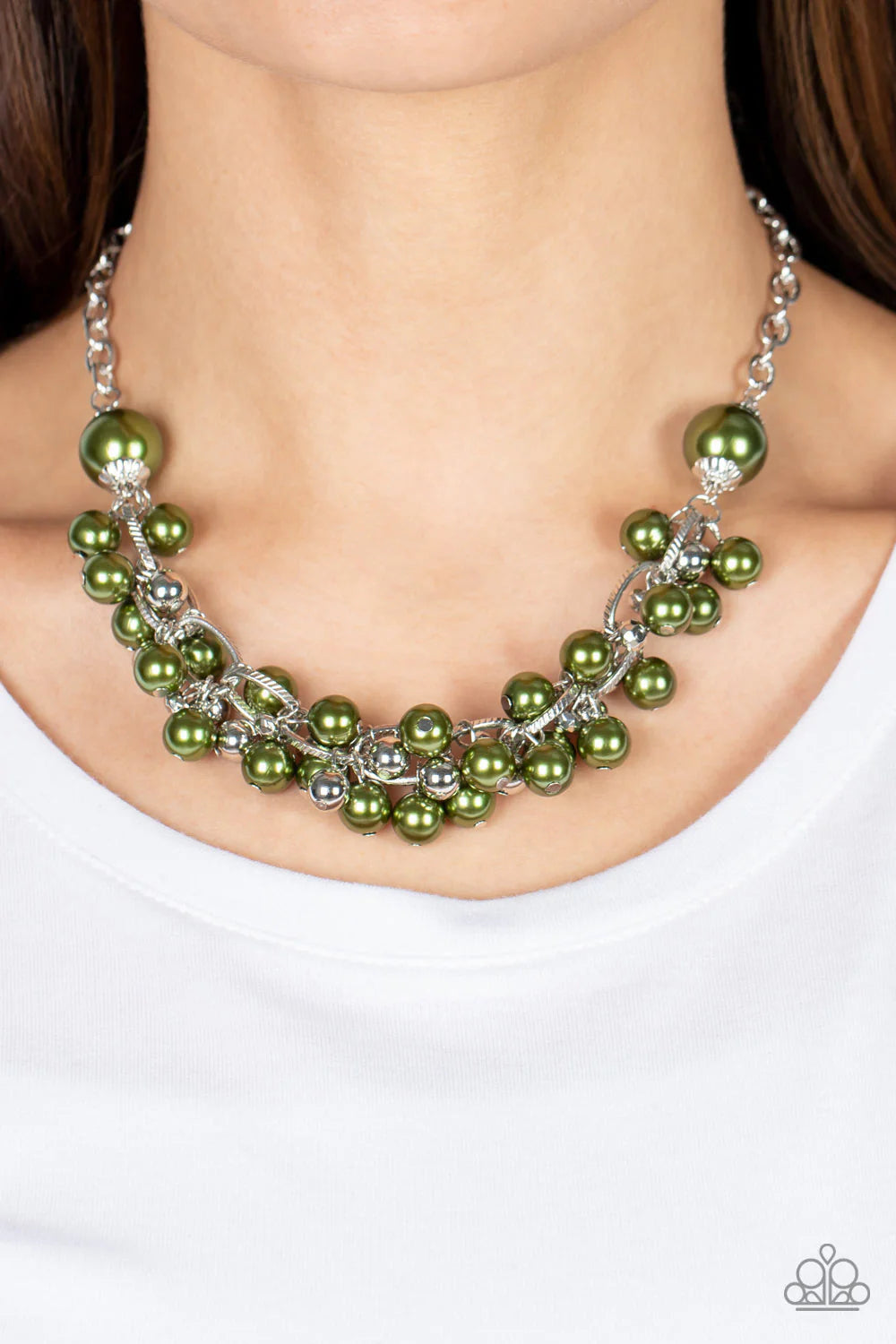 Party Crasher - Green Necklace