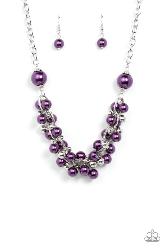 Party Crasher - Purple Necklace