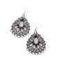 Peacock Prance - Silver Earring