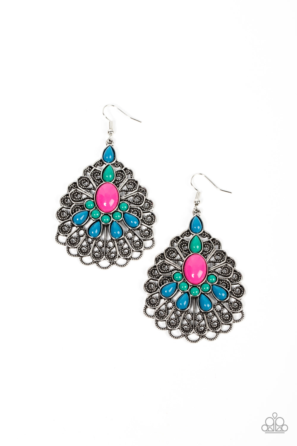 Peacock Prance Multi Earring