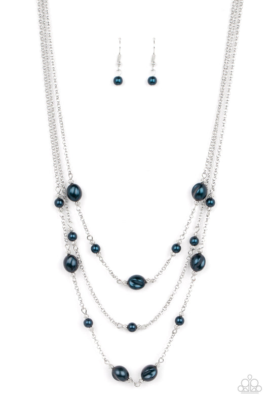 Pearlicious Pop Blue Necklace