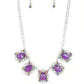 Pearly Pond - Purple Necklace