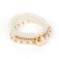 Pearly Professional - Gold Bracelet