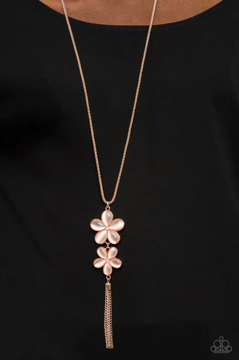 Perennial Powerhouse Rose Gold Necklace