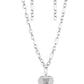 Perennial Proverbs - Silver Necklace