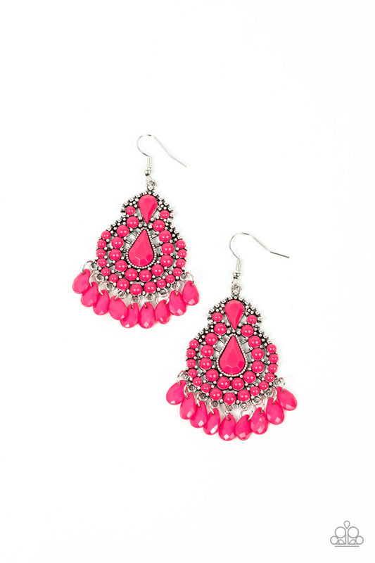 Persian Posh Pink Earring