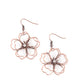 Petal Power - Copper Earring
