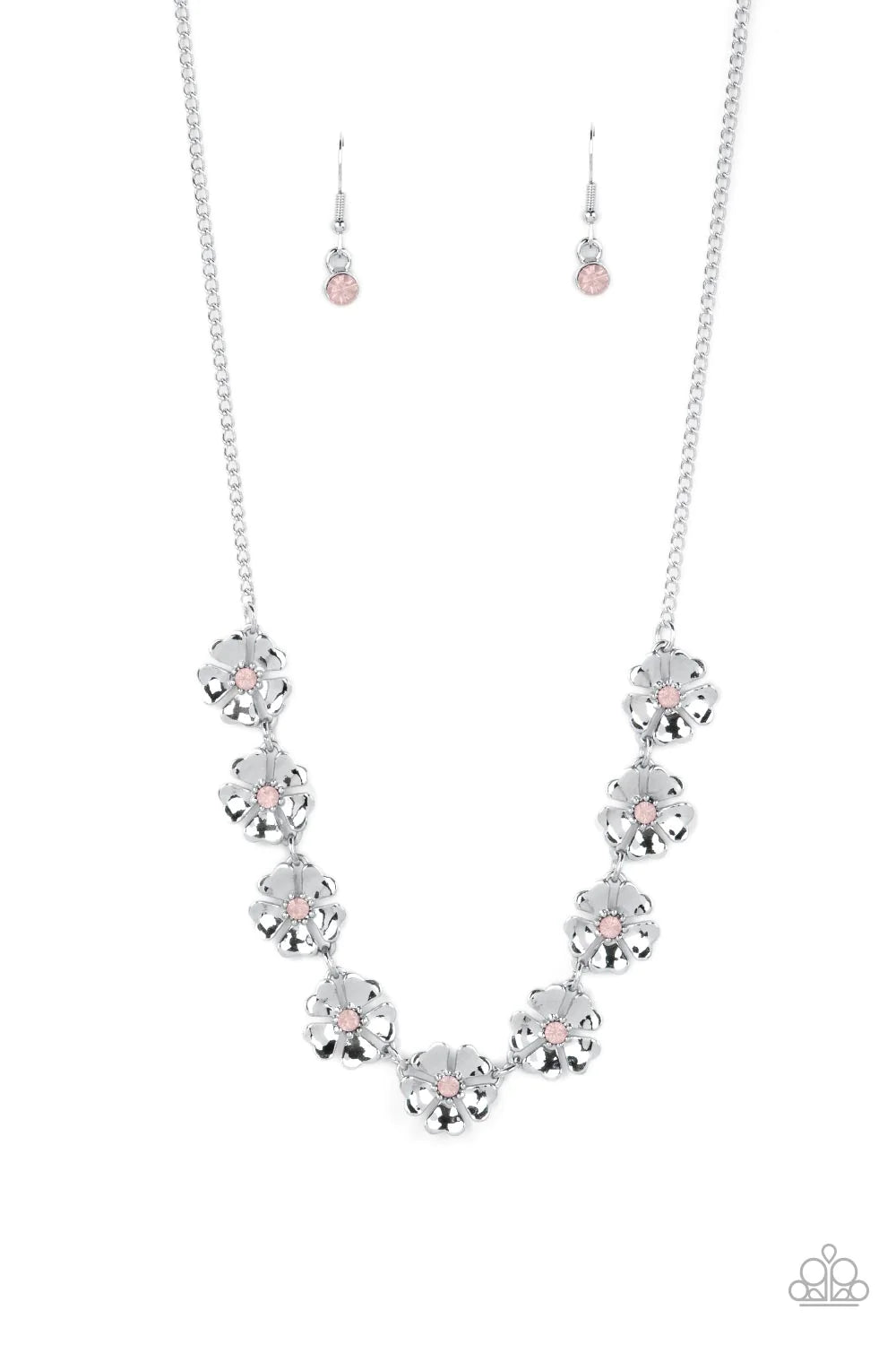 Petunia Palace - Pink Necklace