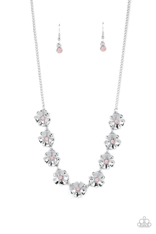 Petunia Palace - Pink Necklace
