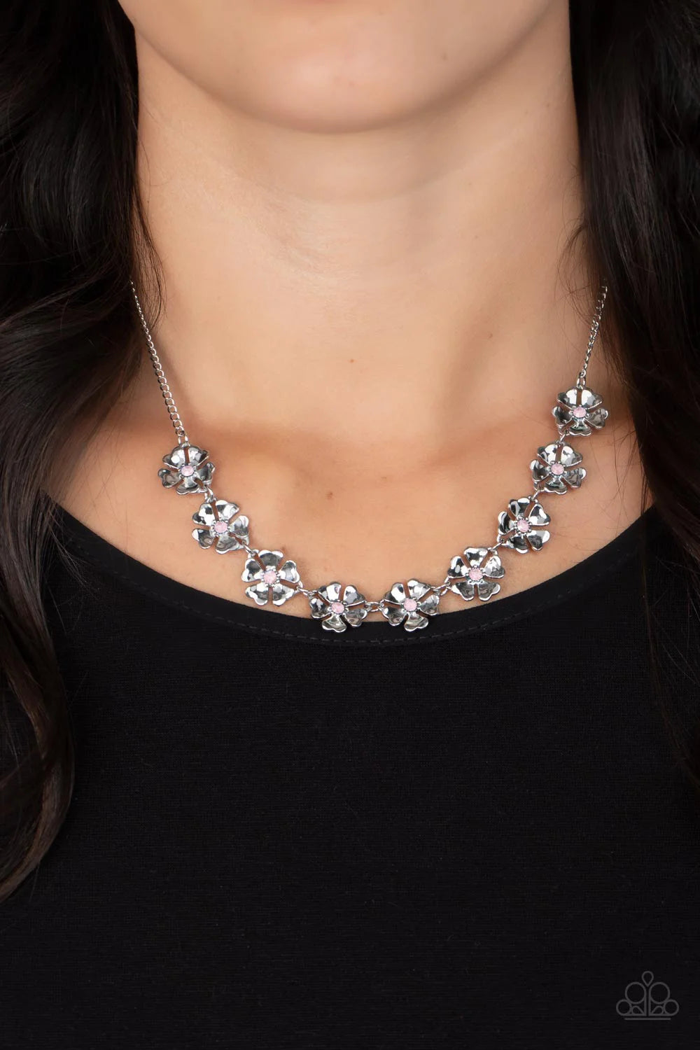 Petunia Palace - Pink Necklace