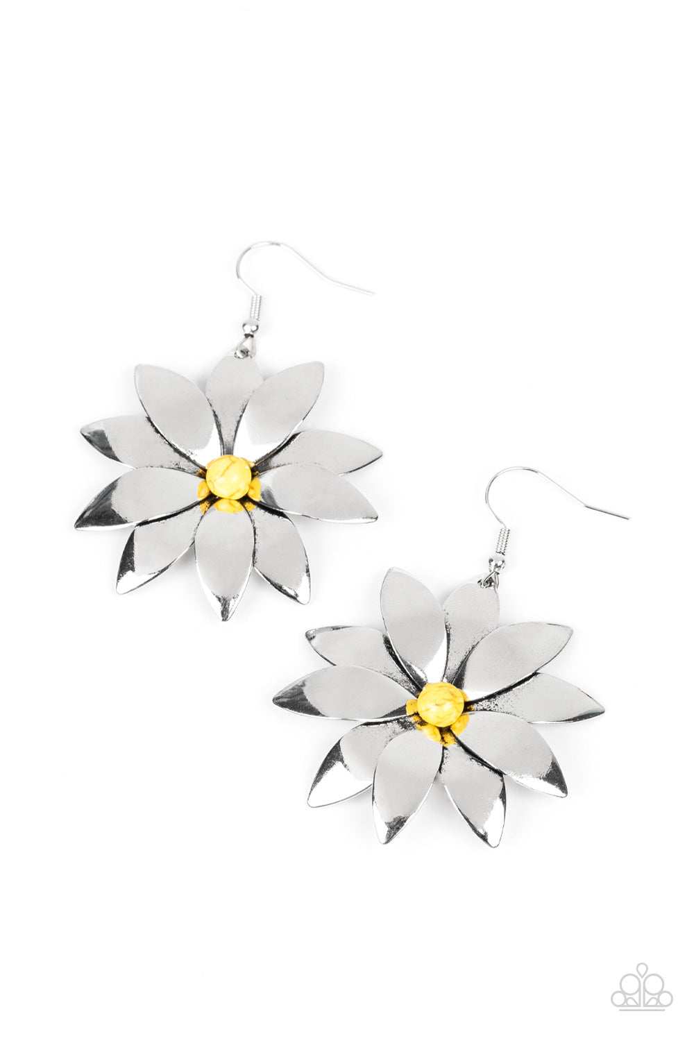Pinwheel Prairies - Yellow Earring