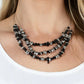 Placid Pebbles Black Necklace