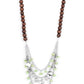 Plains Paradise - Green Necklace