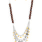 Plains Paradise - Yellow Necklace