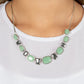 Polished Parade - Green Necklace