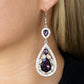 Posh Pageantry - Purple Earring