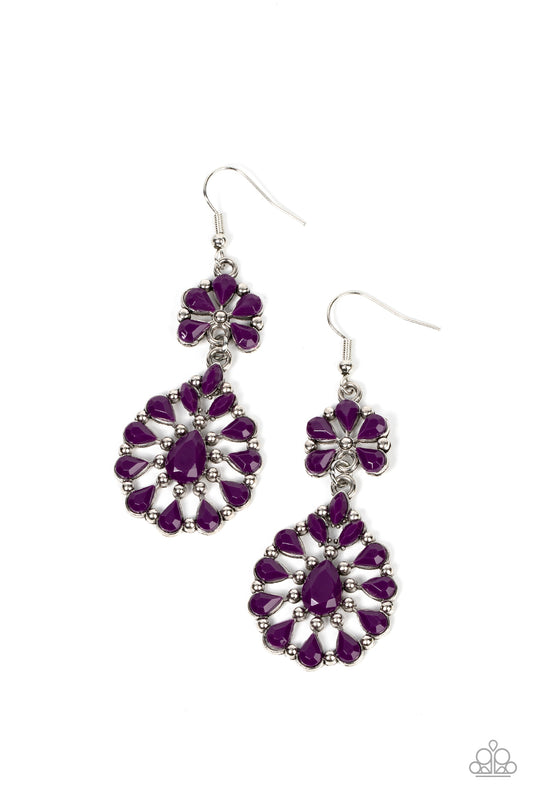 Posh Palooza - Purple Earring